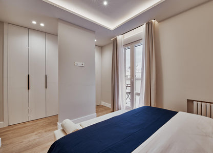 Piso de diseño en Madrid con terraza y altura privilegiada en la calle Maldonado