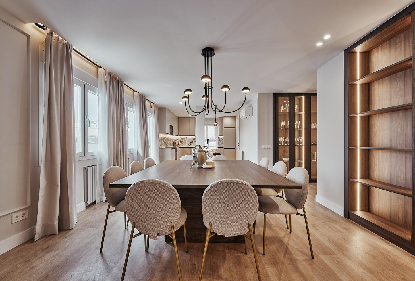 Piso de diseño en Madrid con terraza y altura privilegiada en la calle Maldonado
