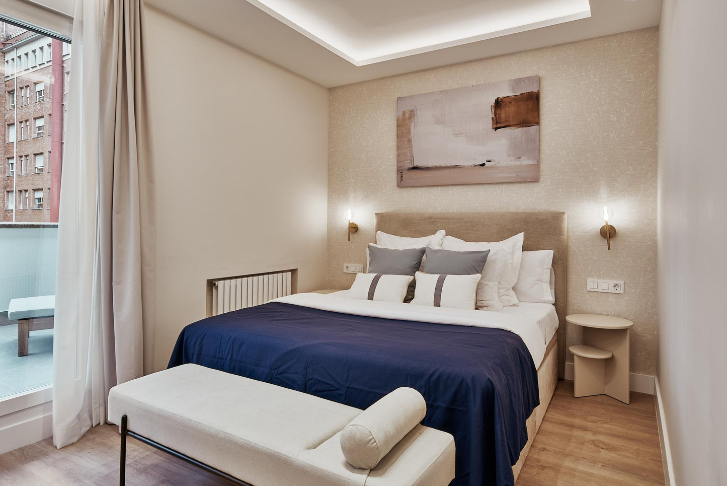 Piso de diseño en Madrid con terraza y altura privilegiada en la calle Maldonado
