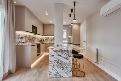 Piso de diseño en Madrid con terraza y altura privilegiada en la calle Maldonado