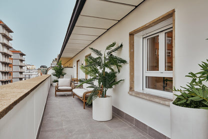 Piso de diseño en Madrid con terraza y altura privilegiada en la calle Maldonado