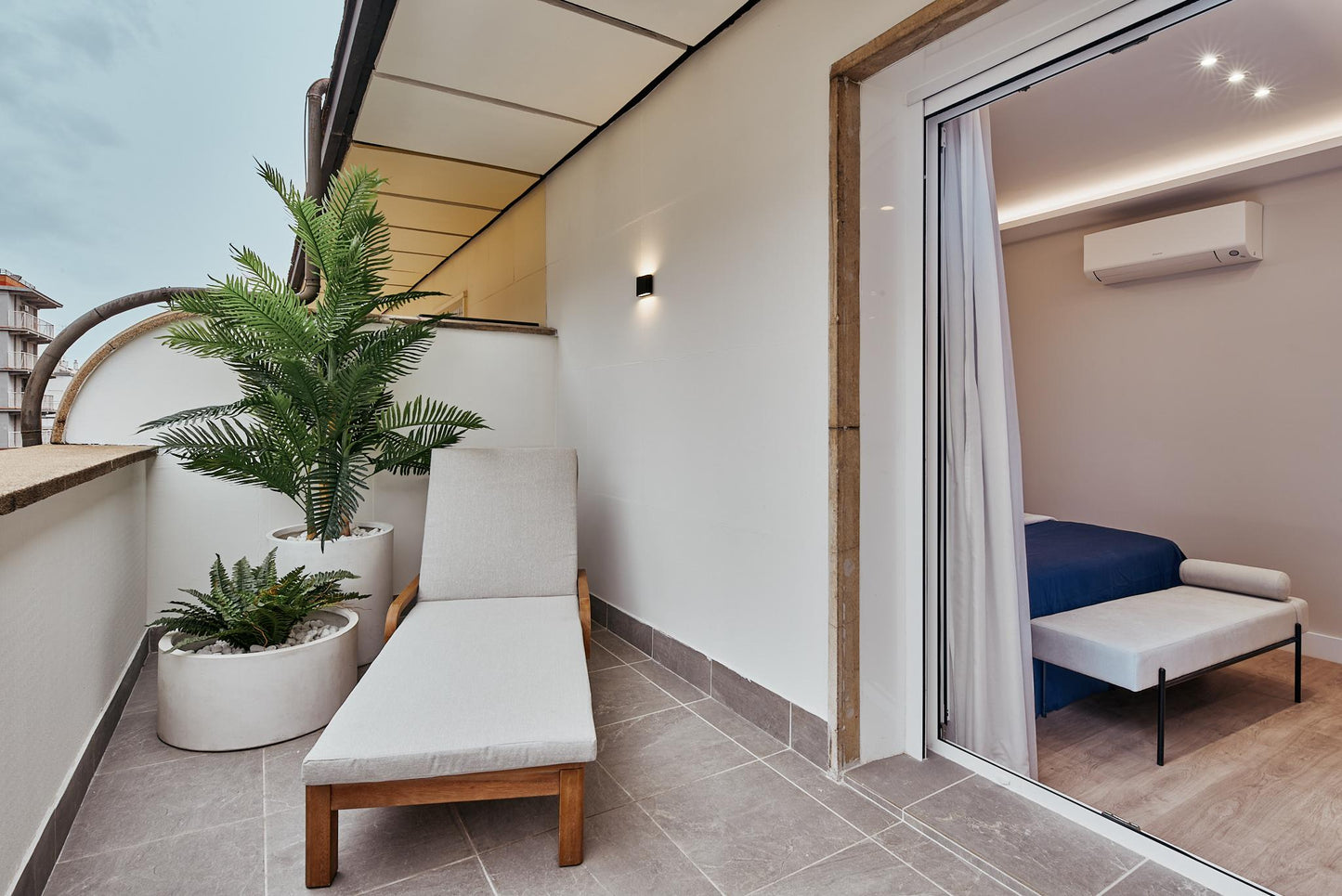 Piso de diseño en Madrid con terraza y altura privilegiada en la calle Maldonado