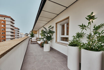 Piso de diseño en Madrid con terraza y altura privilegiada en la calle Maldonado