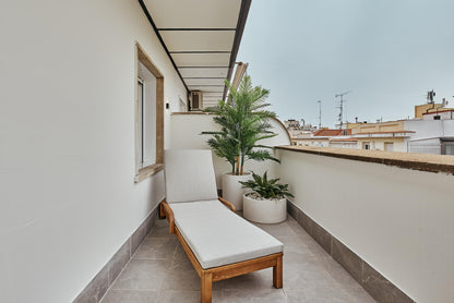 Piso de diseño en Madrid con terraza y altura privilegiada en la calle Maldonado