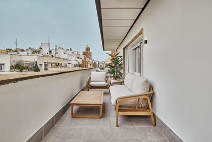 Piso de diseño en Madrid con terraza y altura privilegiada en la calle Maldonado