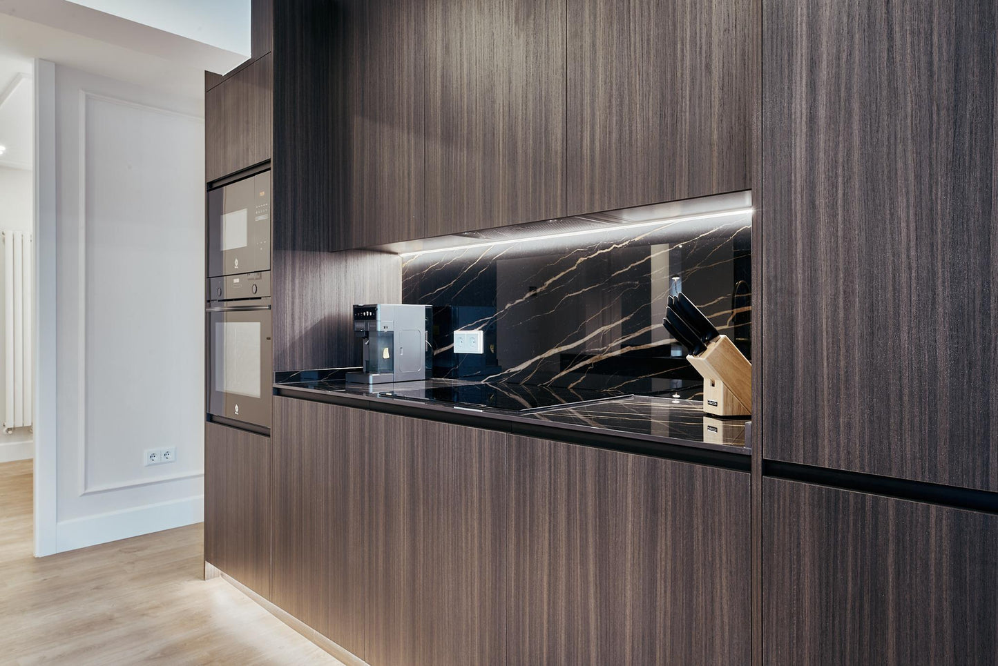 Piso de diseño en Madrid con terraza y vistas despejadas en la calle Alcalá