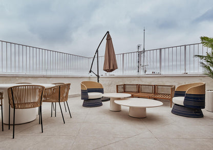 Piso de diseño en Madrid con terraza y vistas despejadas en la calle Alcalá