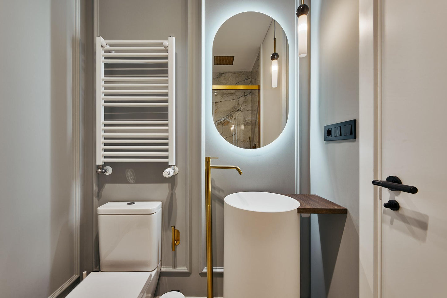 Piso de diseño en Madrid con cocina abierta de diseño en la calle Ibiza
