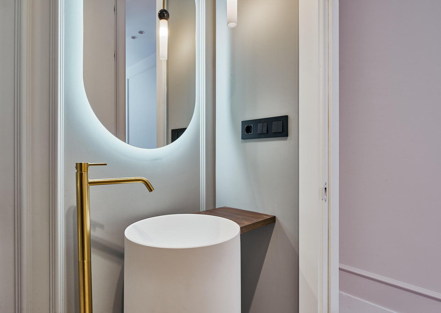 Piso de diseño en Madrid con cocina abierta de diseño en la calle Ibiza