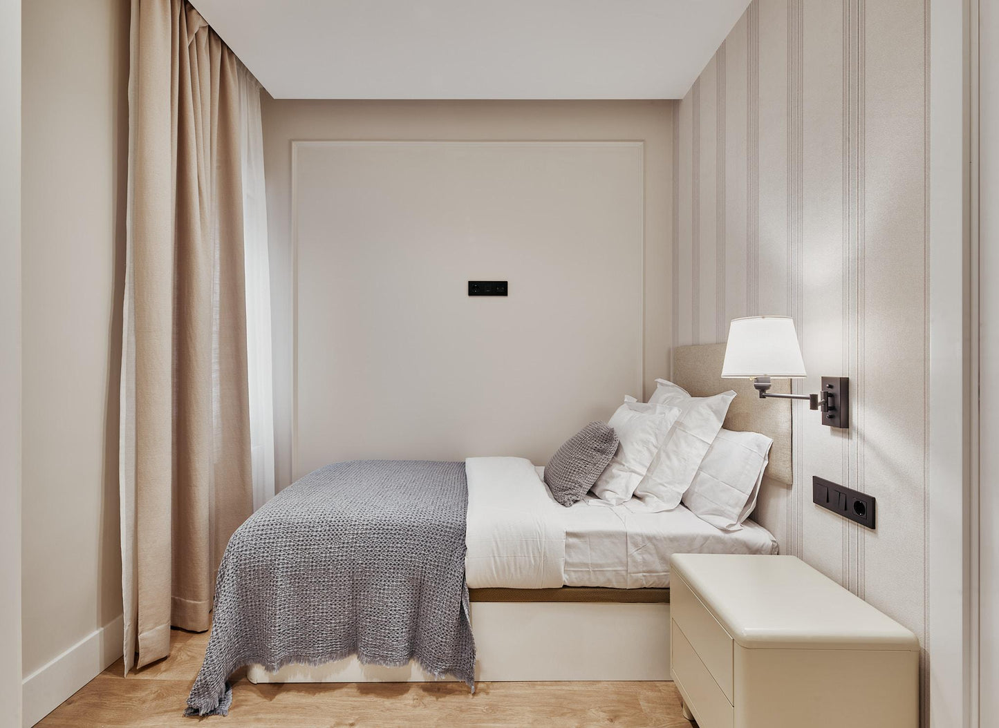 Piso de diseño en Madrid con cocina abierta de diseño en la calle Ibiza