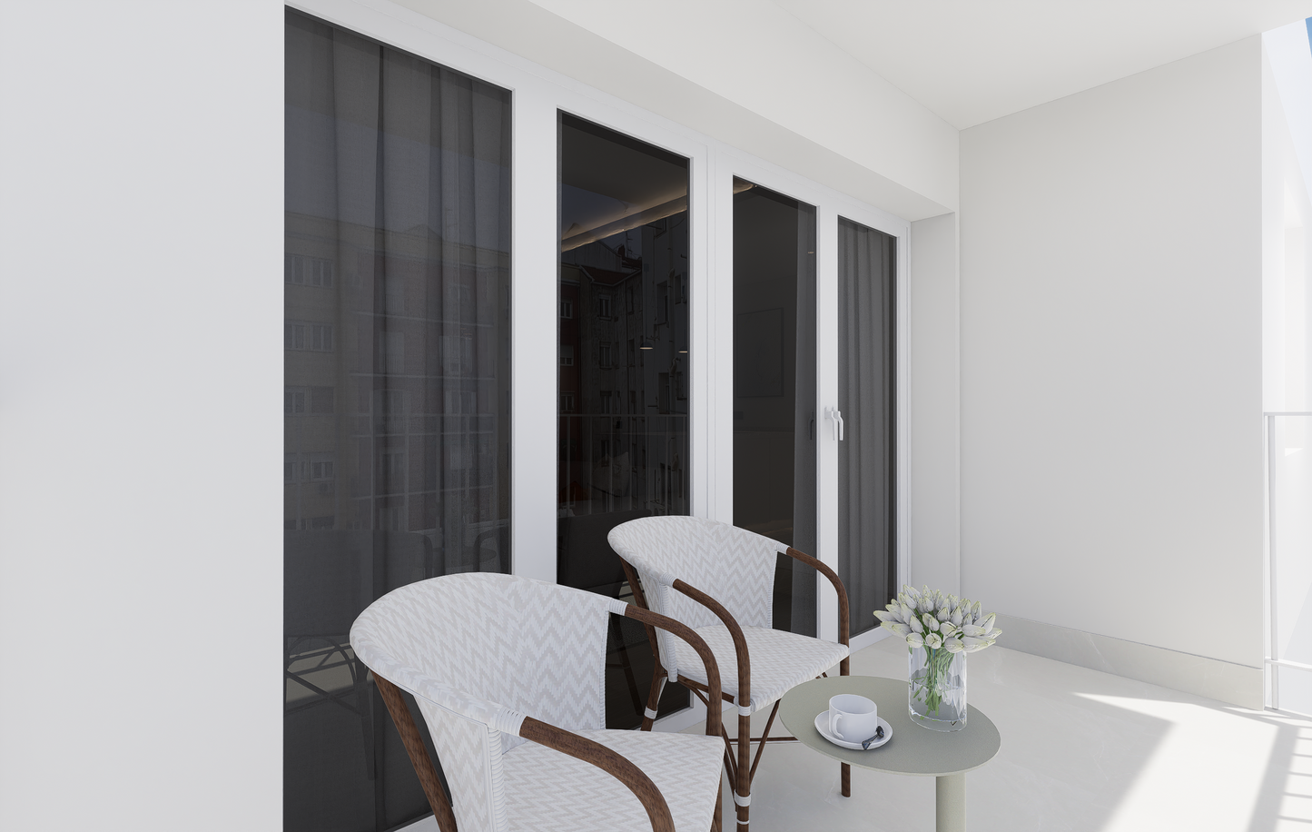 Piso de lujo en Madrid con terraza privada en Calle Príncipe de Asturias