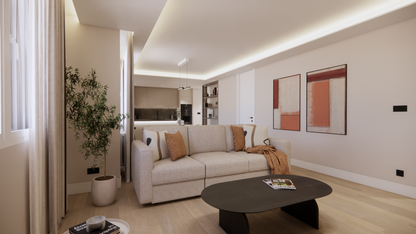 Piso de lujo en Madrid con diseño contemporáneo en la calle Hermosilla