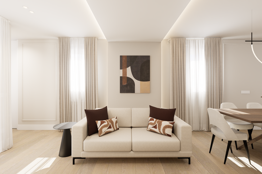 Piso de lujo en Madrid con diseño contemporáneo en la calle Goya