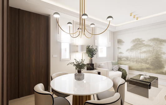 Piso de lujo en Madrid con diseño contemporáneo en la calle General Pardiñas