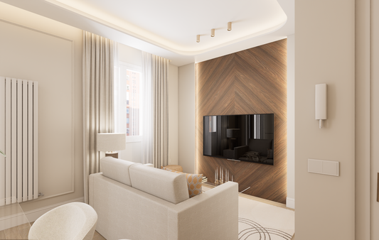 Piso de lujo en Madrid con balcón exterior en la calle Diego de León