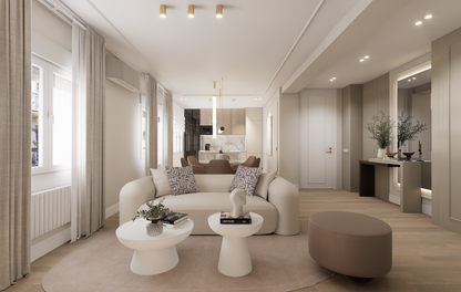 Piso de lujo en Madrid con terraza privada en Calle Naciones