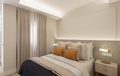 Piso de lujo en Madrid con terraza privada en Calle Naciones