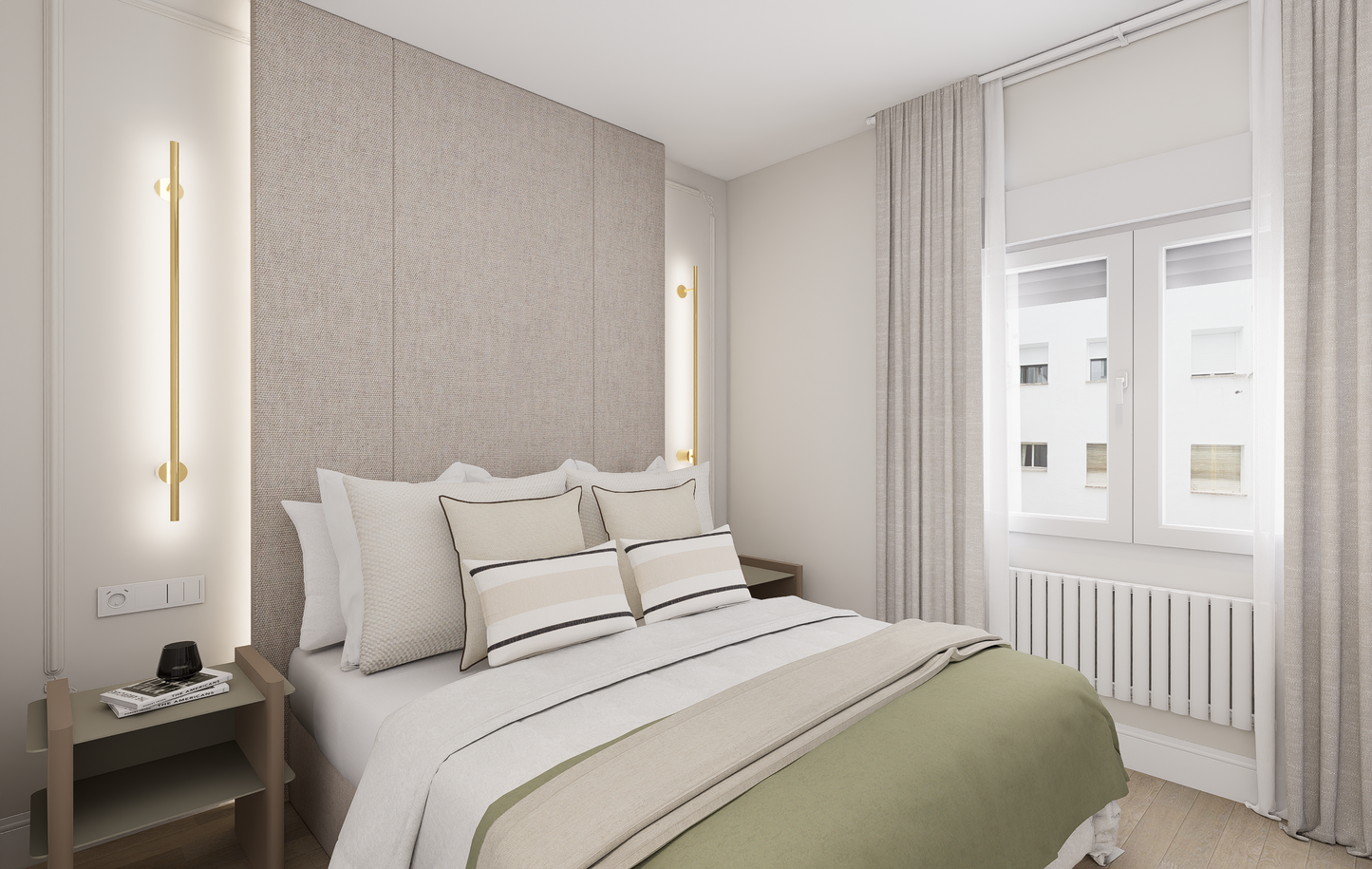 Piso de lujo en Madrid con terraza privada en Calle Naciones