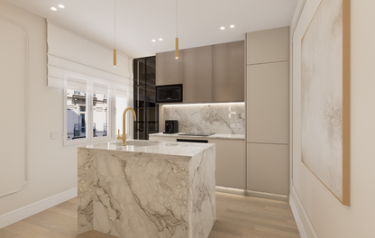 Piso de lujo en Madrid con terraza privada en Calle Naciones