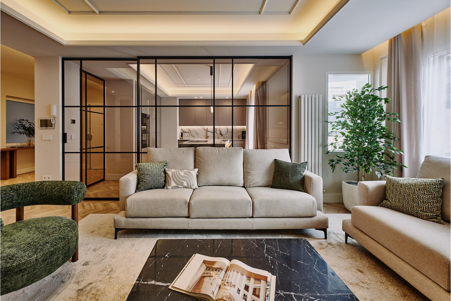 Piso de lujo en Madrid con diseño contemporáneo en Calle Diego de León