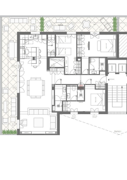 Piso de diseño en Madrid con terraza y altura privilegiada en la calle Maldonado