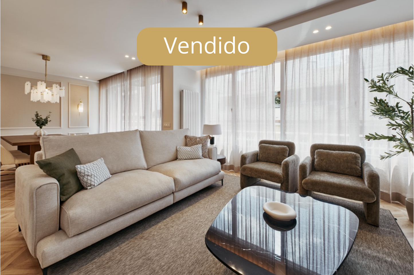 Piso de lujo en Madrid con diseño elegante y vistas abiertas en Calle Naciones