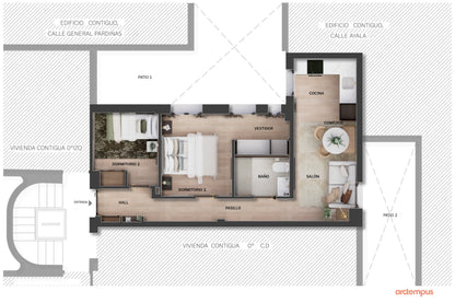 Piso de lujo en Madrid con diseño funcional en Calle General Pardiñas