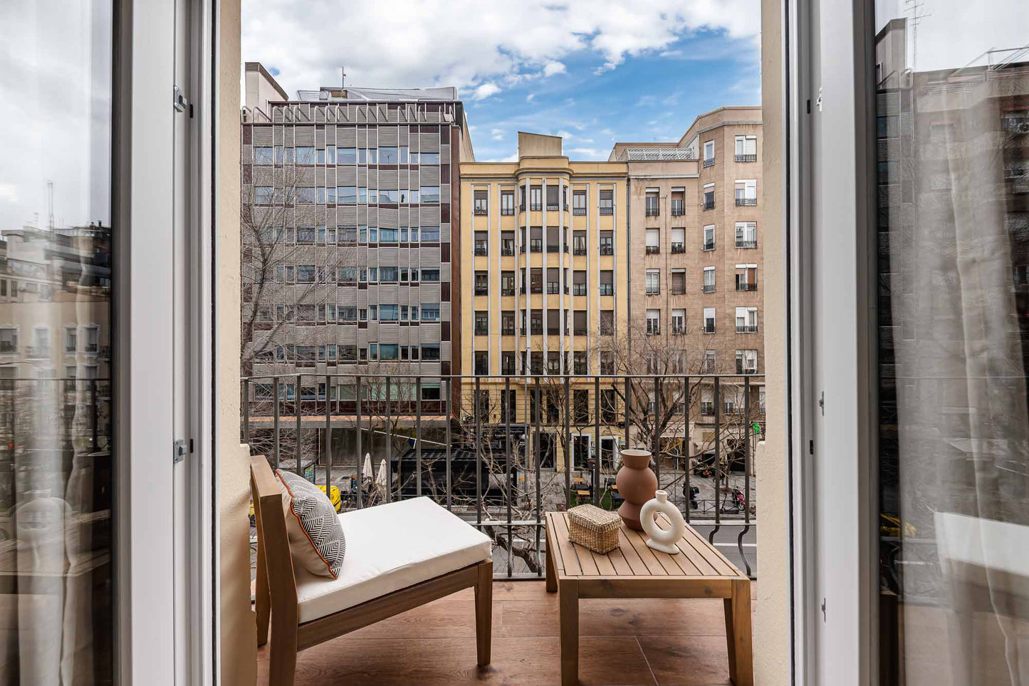 Piso de lujo en Madrid con terraza en Conde de Peñalver