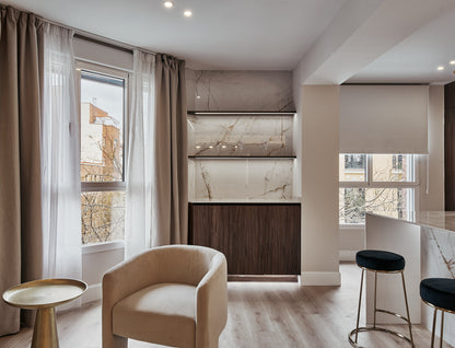 Piso de lujo en Madrid con terraza privada en la calle Ayala