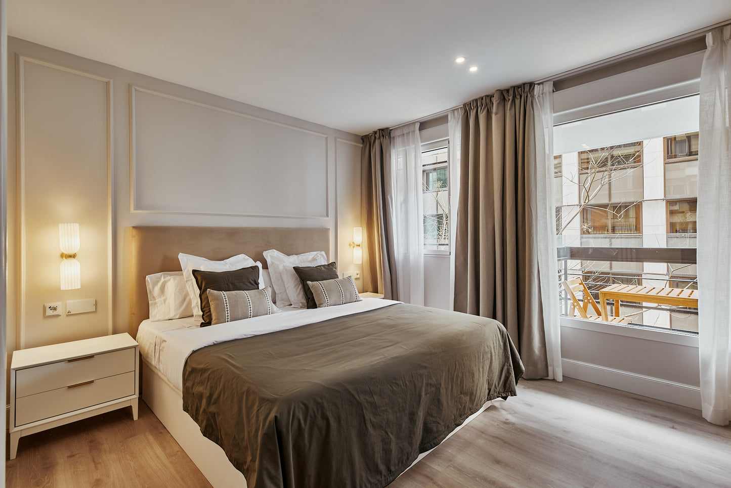 Piso de lujo en Madrid con terraza privada en la calle Ayala