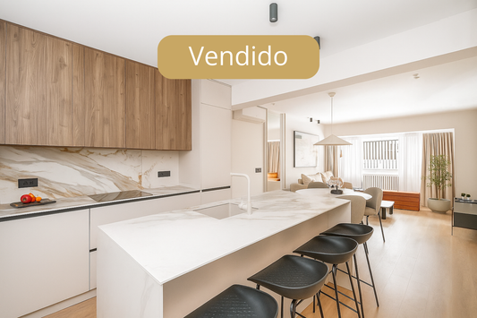 Piso de lujo en Madrid con interiorismo elegante en Calle Castelló