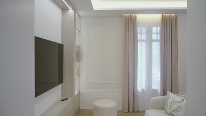 Piso de lujo en Madrid con balcones y diseño elegante en Calle Goya