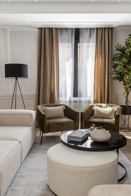 Piso de lujo en Madrid con orientación suroeste en Génova
